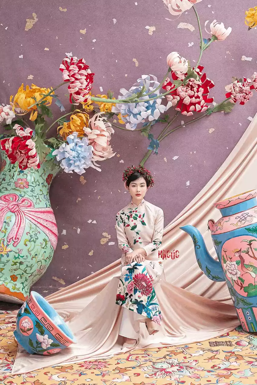 Mua áo dài ở đâu tại Hà Nội Mua áo dài ở đâu tại Hà Nội